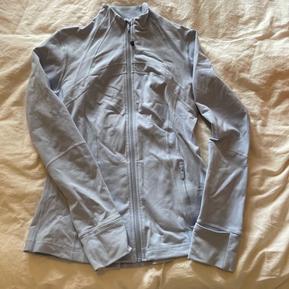 light blue lululemon define jacket